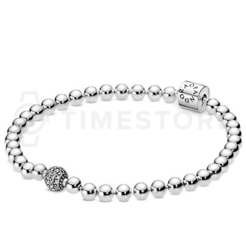 Náramok Pandora Signature 598342CZ-21
