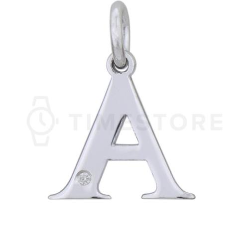 Strieborný prívesok s diamantom TS-PE-0022