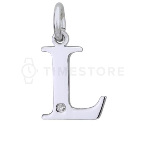 Strieborný prívesok s diamantom TS-PE-0027