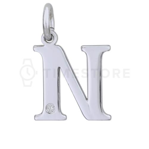 Strieborný prívesok s diamantom TS-PE-0029