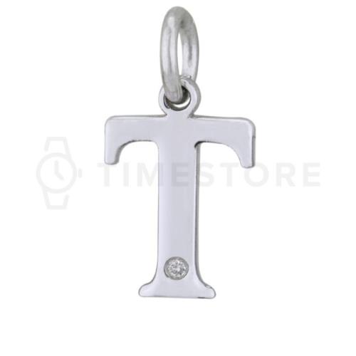 Strieborný prívesok s diamantom TS-PE-0033